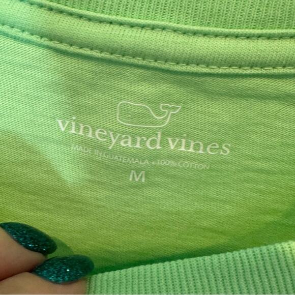 Vineyard Vines Sequin Clover Girl’s Shirt - Picture 2 of 3